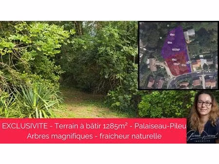achat terrain 1 285m² palaiseau 91120