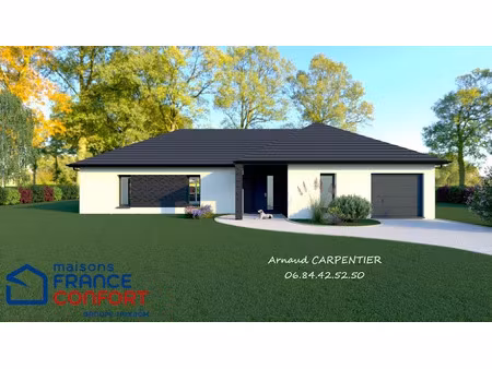 vente maison neuve 6 pièces 135 m² à wailly (62217)  387 311 €