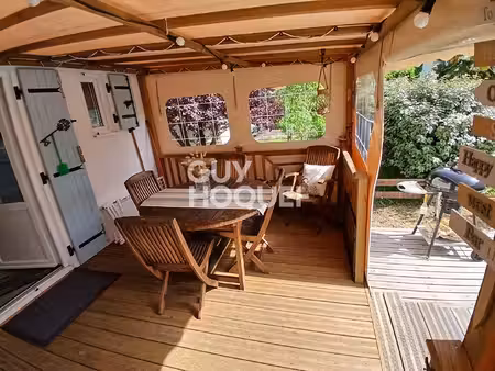 terrain de loisirs 202 m2 avec chalet ossature bois 3p  2ch  st pierre oleron
