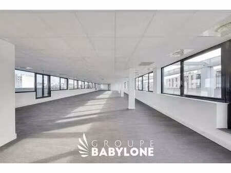location bureaux 617 m² à 2 468 m²