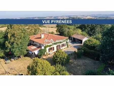 le fousseret charmante maison rénovée vue panoramique