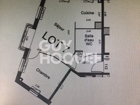 appartement le chesnay rocquencourt 2 pièce(s) 48 m2