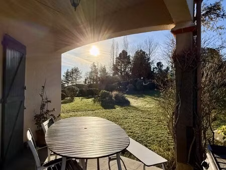 puygouzon - vue dominante et dégagée - villa indépendante t5.