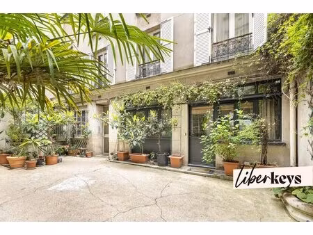 magnifique loft sur cour arborée  secteur recherché paris 11