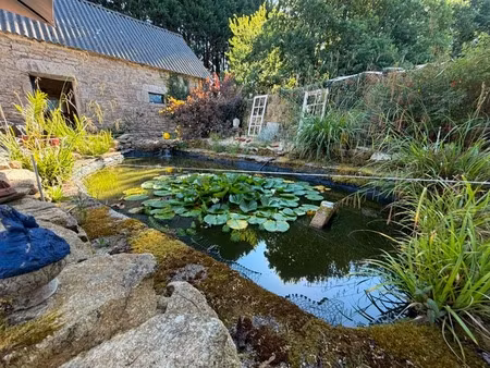coup de cœur – authentique maison en pierre avec atelier et jardin sans vis-à-vis à ploërd
