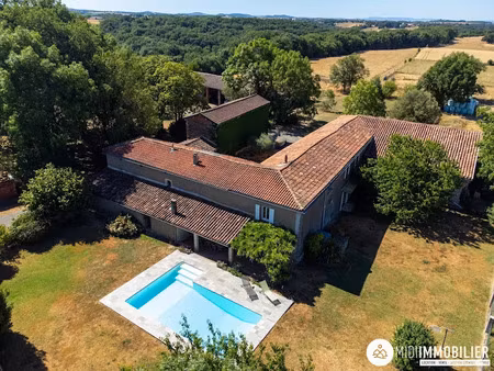 vente maison 6 pièces 215 m² à fréjairolles (81990)  495 000 €