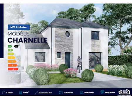 vente maison neuve 5 pièces 134 m² à gournay-sur-marne (93460)  514 000 €