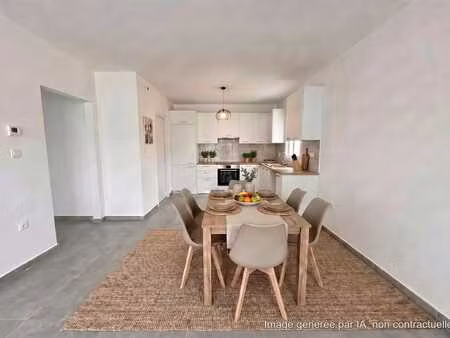 appartement 2 ch au rez de chaussée