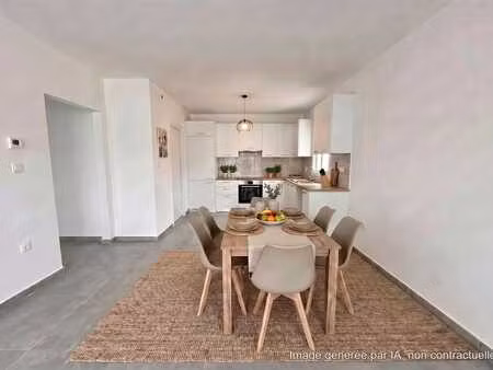 appartement 2 ch au rez de chaussée