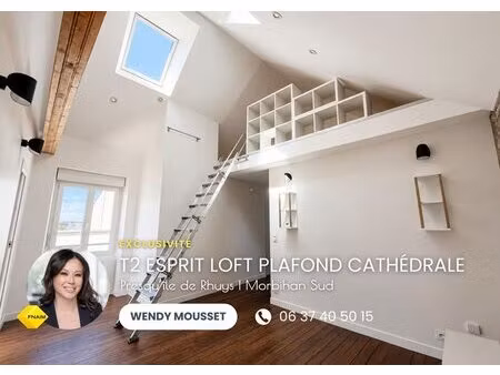appartement t2 atypique esprit loft au coeur de la presqu'île de rhuys