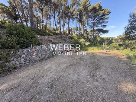 vente terrain 6400 m² à ollioules (83190)  420 000 €