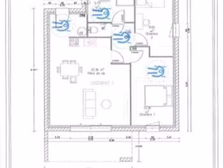 vente programme neuf appartement au plessis-grammoire (49124) : à vendre appartement / 64m
