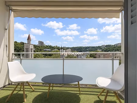 vente appartement 3 pièces 66 m² à lyon 4ème (69004)  248 000 €