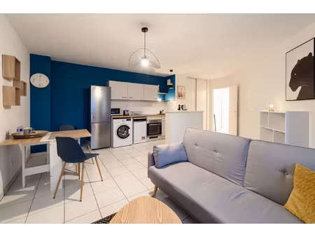 charmant t2 meublé avec balcon et parking à quint-fonsegrive