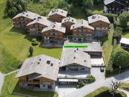 vente appartement 4 pièces 71.2 m² à les carroz d'araches (74300)  299 000 €