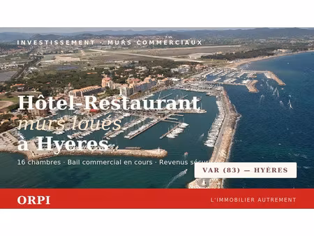vente commerce 403 m² hyères (83400)