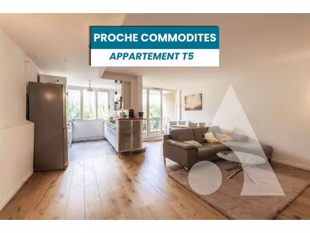 appartement 5 pièces - beaux volumes