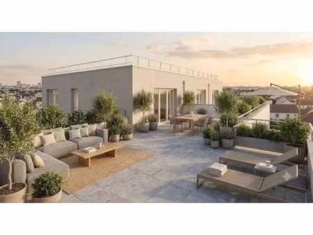 magnifique 4 pièces avec terrasse de 44 m² et 2 parkings à gonesse