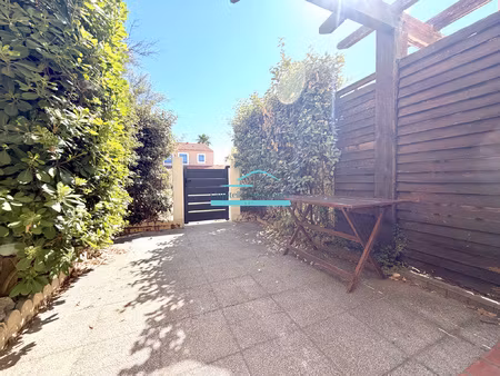 frontignan plage  maison 2 chambres avec terrasse et parking