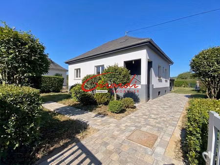 maison individuelle de 123 m2 cave et garage - terrain 6.91