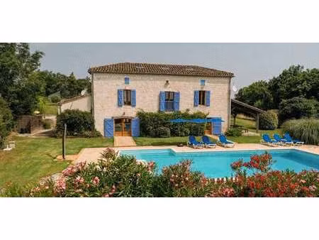 maison avec piscine et jardin beauville (47)