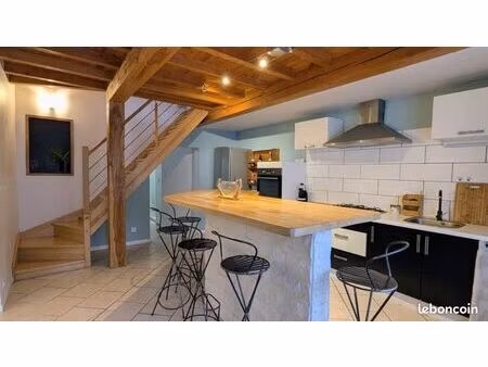 maison 124 m2 - meublée - centre de gimont