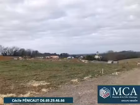 vente terrain 372 m² à heugas (40180)  47 988 €