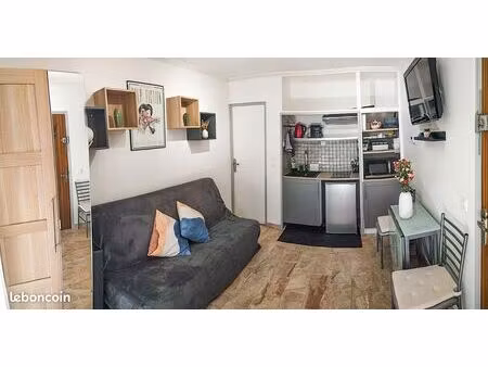 studio meublé 20 m² à mandelieu – bail étudiant – disponible en septembre
