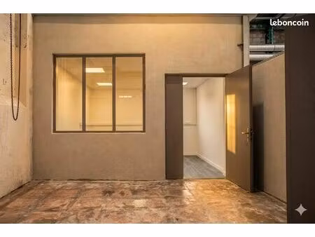 local intérieur et extérieur 19+19m²