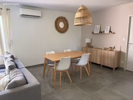 villa 110m2 avec garage et jardin de 2000m2