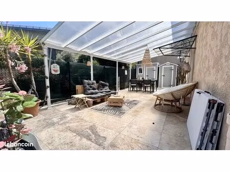bas de maison 4p 75 m² - jardin - parking