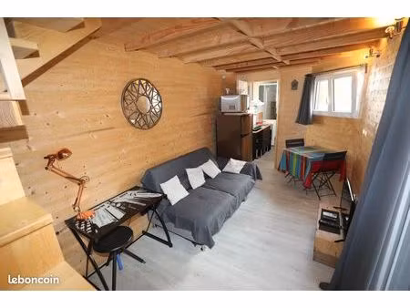 studio meublé de 16m² + 12m² en mezzanine à la farlède 83210