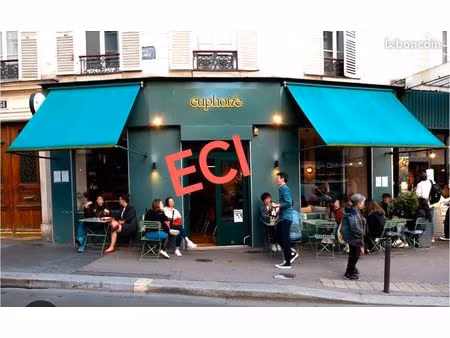 fonds de commerce restaurant  bar 65 m²