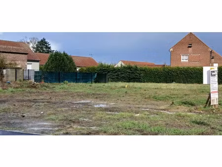 vente terrain 326 m² à roost-warendin (59286)  49 000 €