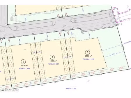terrain 1500 m² signes