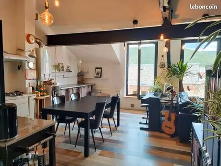 maison loft 90 m² + atelier de 74 m² – vue dégagée sur les reliefs des ardennes - revin