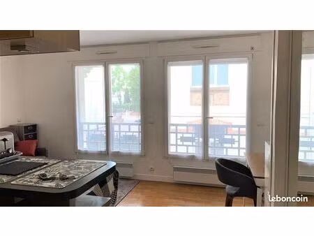 studio meublé à levallois