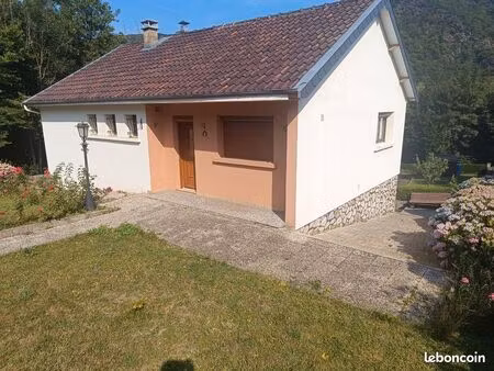 maison individuelle de 80m2 avec grand jardin