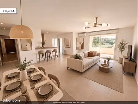 appartement 3 pièces 73 m²