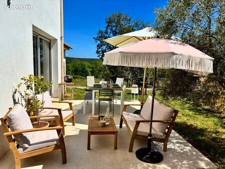 maison récente 105 m² – vue dégagée – dpe a – seillons-source-d’argens