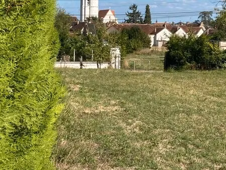 appoigny - terrain au calme et proche centre