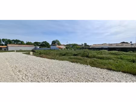 vente terrain 445 m² à le chay (17600)  73 000 €