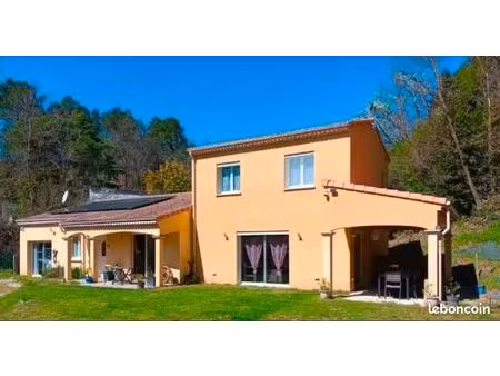 ​? ardèche :villa éco-responsable de 175 m² à flaviac – extension indépendante & terrain p