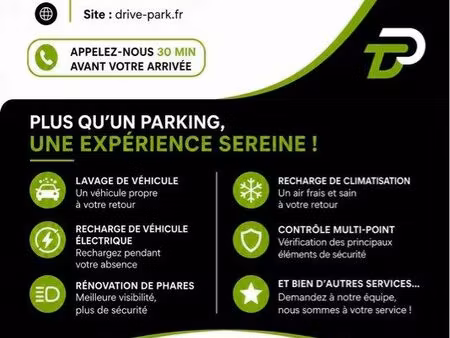 location place de parking