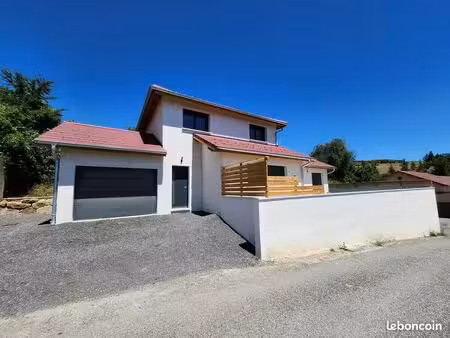 coup de cœur assuré à pelleautier : maison t4 moderne avec vue panoramique 120 m² avec jar