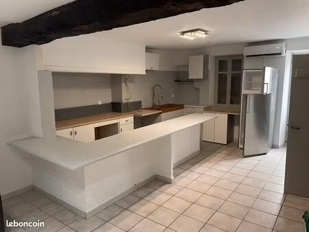 maison de village 81 m² avec locataire en place – pezens