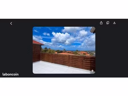 appartement t3 114 m2 vue mer dernier etage