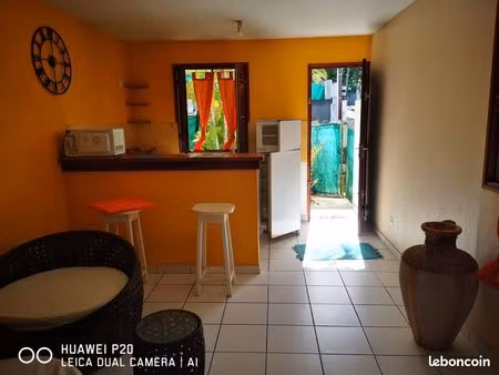 charmant duplex vue sur mer  hauteurs de baillif