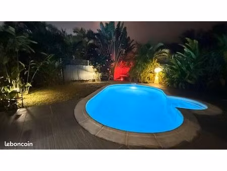 villa 4 pièces + bureau + piscine