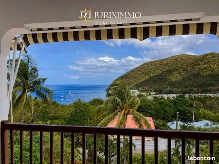 villa d'exception avec vue sur mer – deshaies  guadeloupe